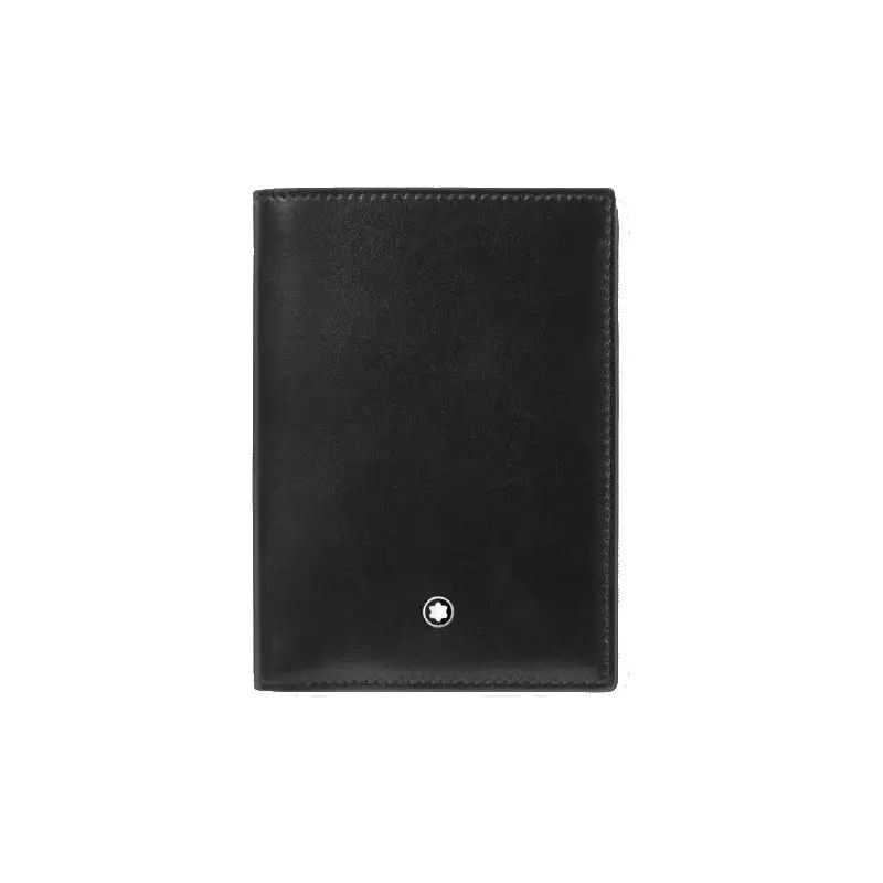 Portafoglio Montblanc Meisterstuck 4 Scomparti Nero