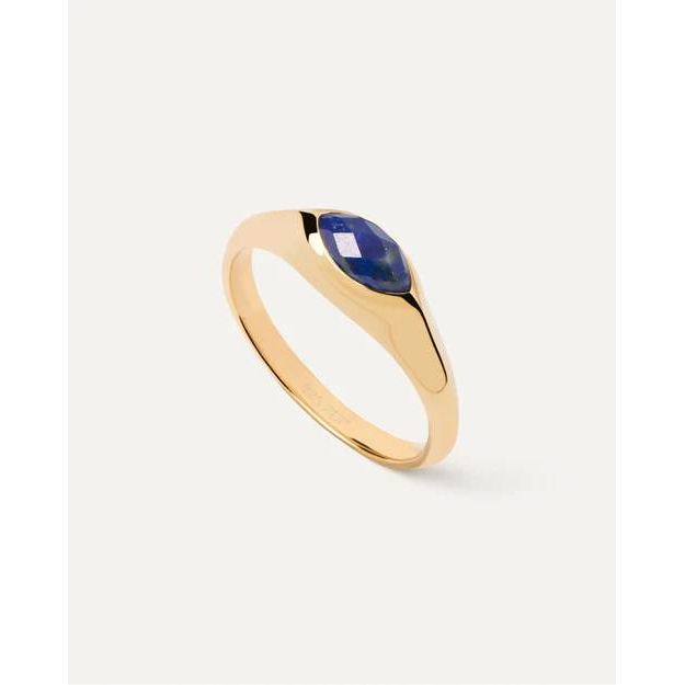 Anello Pdp Vanilla Nomad Lapis Lazuli Stamp Anello 12