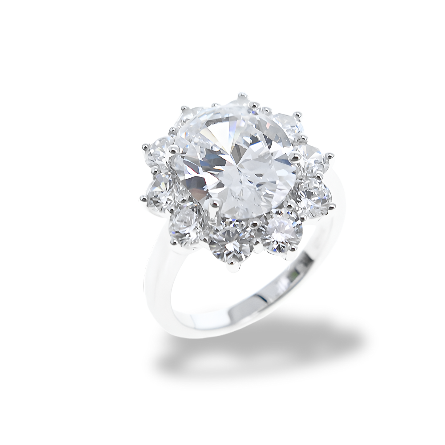 Anello Bianco Diamante AN011BD