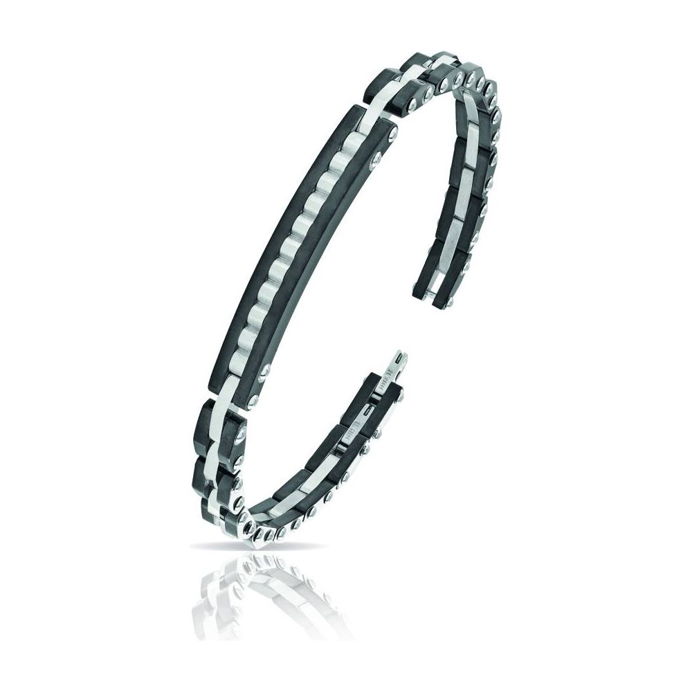 Bracciale Arkano In Acciaio 316L Con Finitura Black