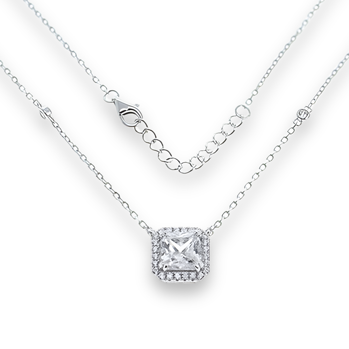 Collana Bianco Diamante