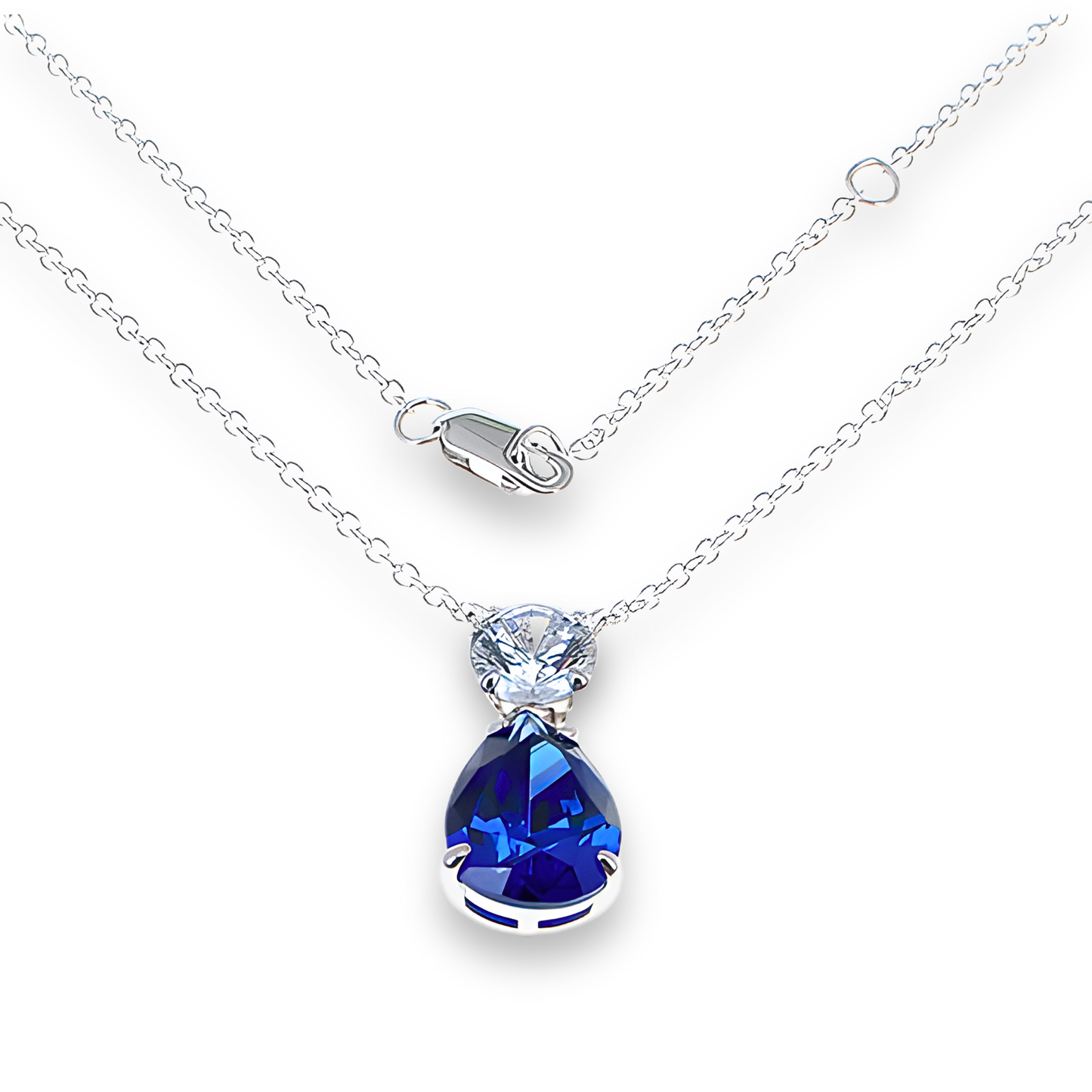Collana Blu Zaffiro CL006BZ