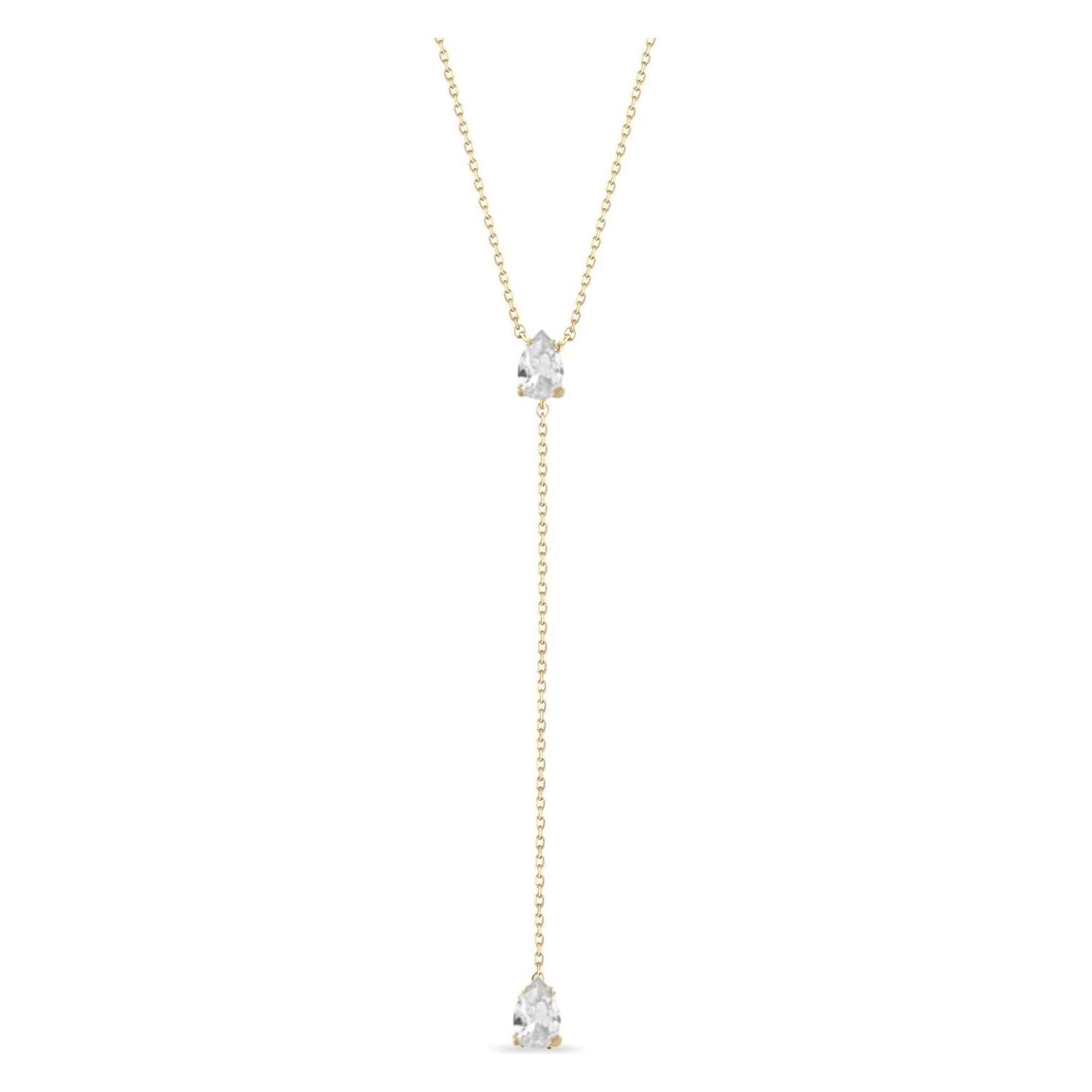 Collana Laura P Lariat Gocce Bianche