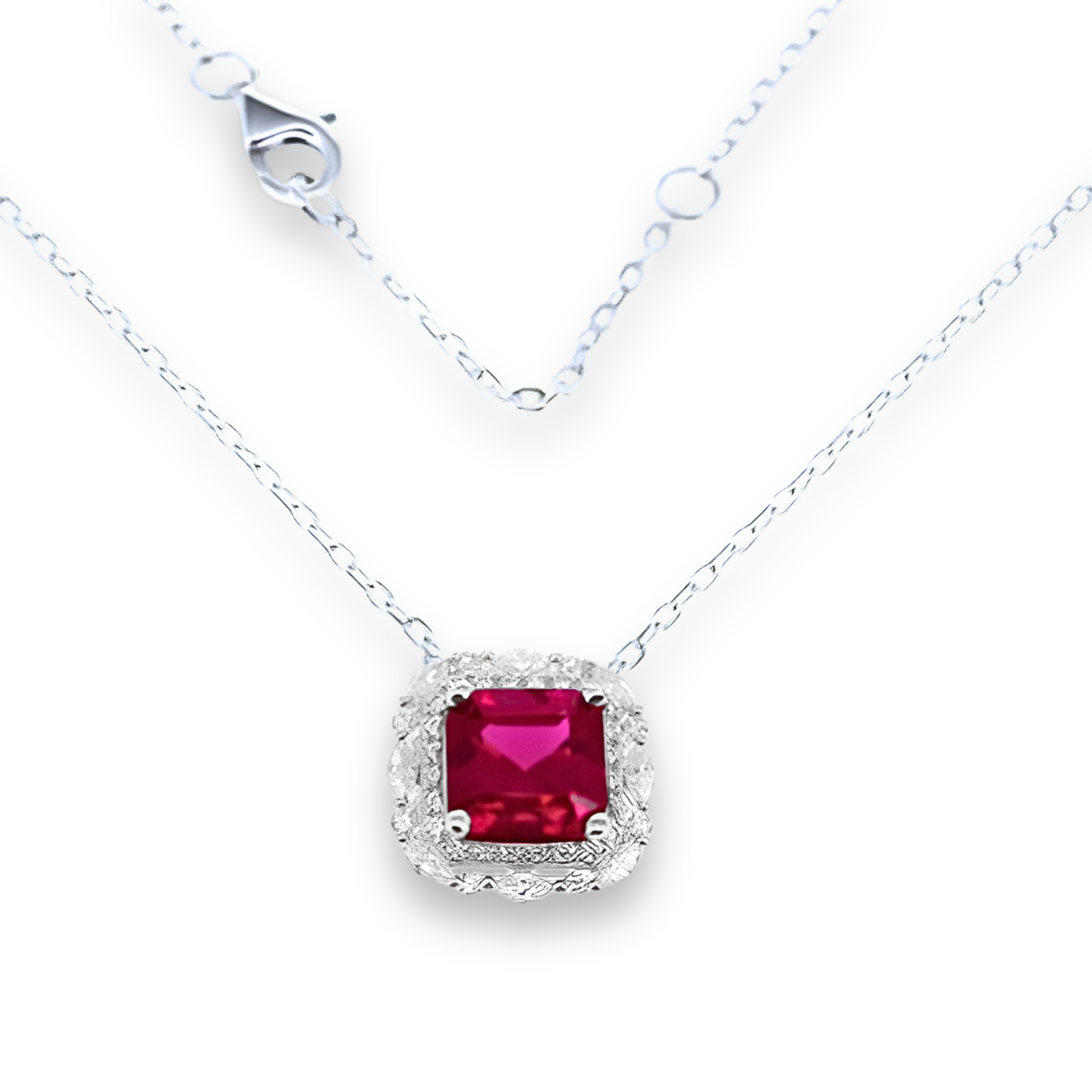Collana Rosso Rubino
