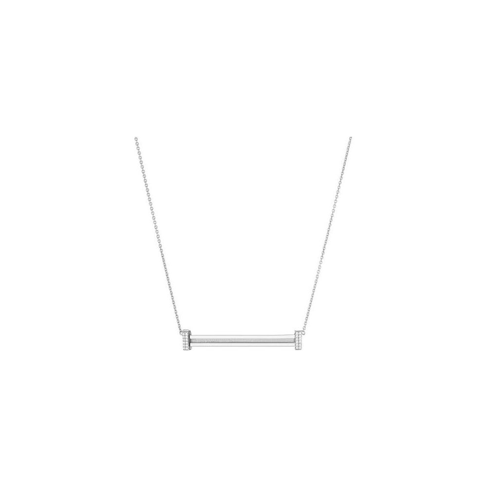 Collana Marcello Pane Argento New Letters Personalizzabile