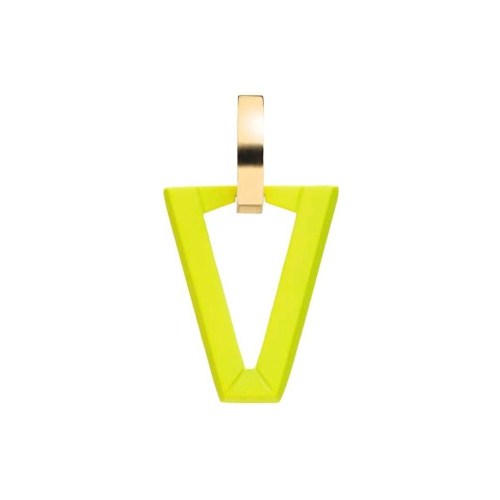 Mono Orecchino Valentina Ferragni Studio Uali Fluo Lime