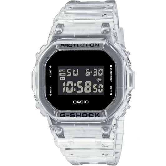 Orologio Casio G-Shock 5600-Face White Skeleton