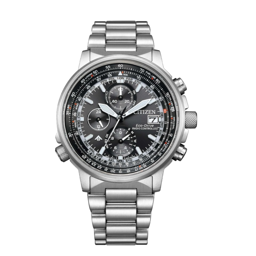 Crono Pilot Acciaio Radiocontrollato
