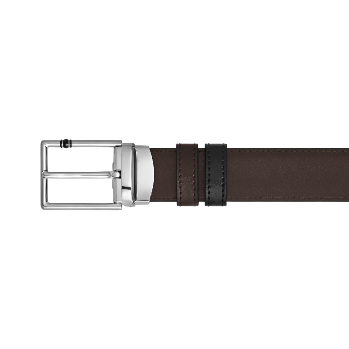 CINTURA REVERSIBILE 30 MM IN PELLE CON FIBBIA RETTANGOLARE MEISTERSTÜCK - Gioielleria Antonio Pezzuto