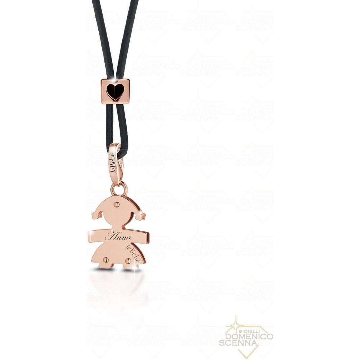 Ciondolo Le Bebé Cucciolo Bimba Oro Rosa - Gioielleria Antonio Pezzuto