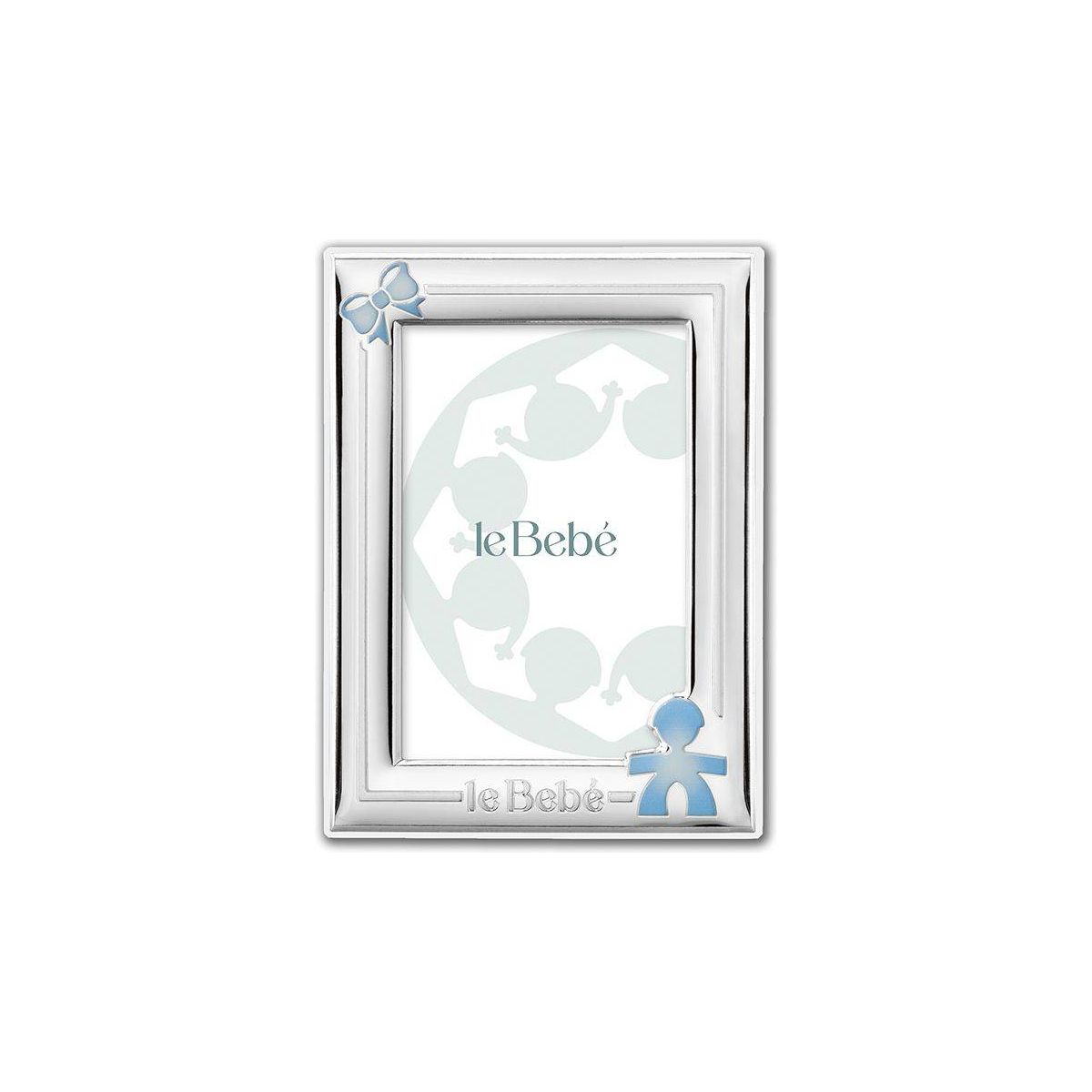 Cornice Foto Le Bebè Sagoma Bimbo E Fiocco