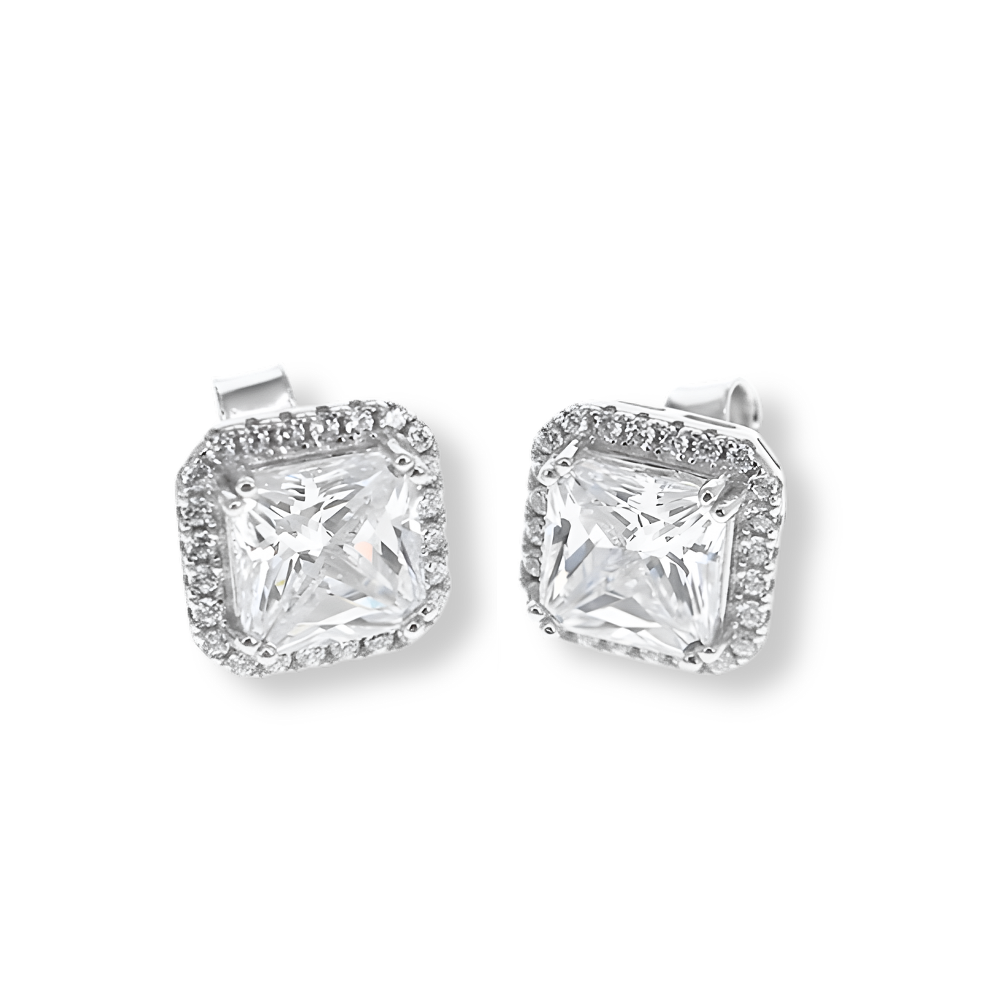 Orecchini Bianco Diamante