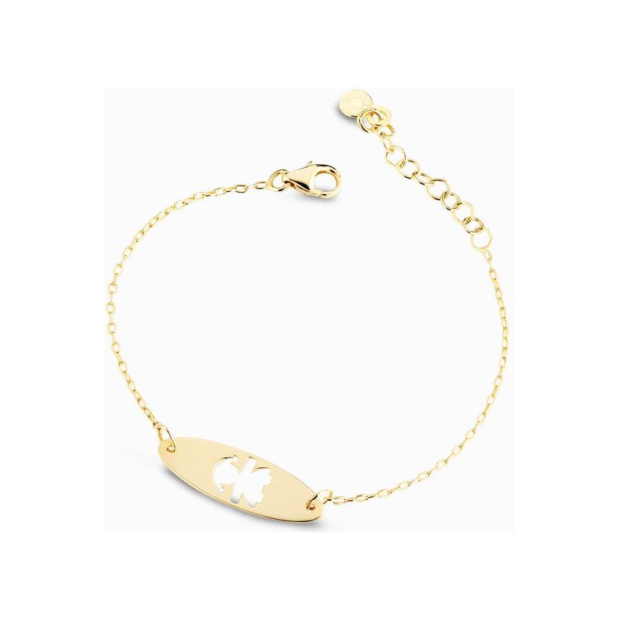 Bracciale Lebebè Primegioie Bimba Oro Giallo - Gioielleria Antonio Pezzuto