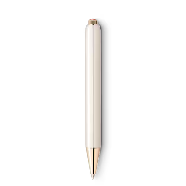 PENNA A SFERA MONTBLANC HERITAGE ROUGE ET NOIR "BABY" EDIZIONE SPECIALE COLOR AVORIO
