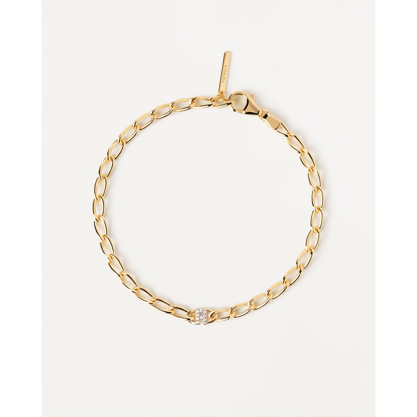 Bracciale A Catena Lettera R PDPaola