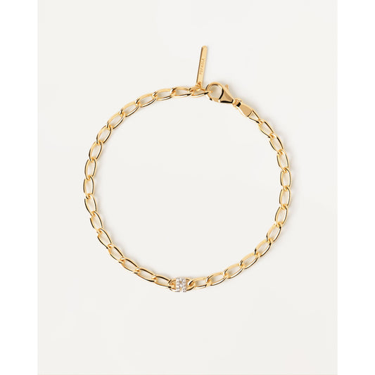 Bracciale A Catena Lettera R PDPaola