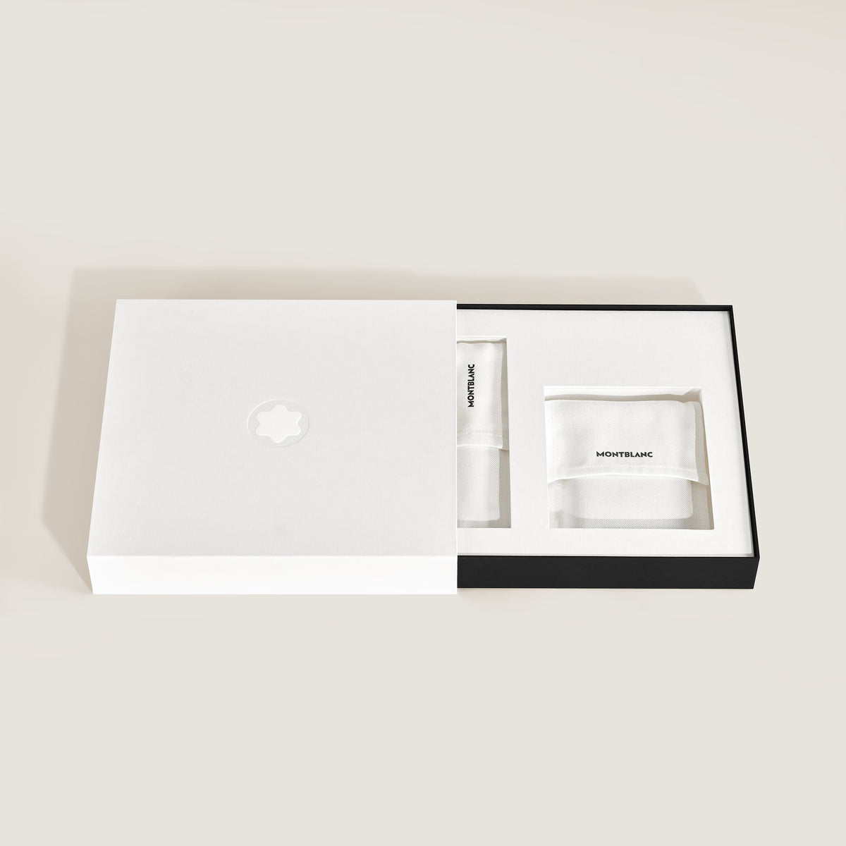 Set con Penna a sfera PIX nera e Porta carte 6 scomparti in Pelle Meisterstück
