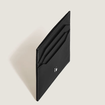 Set con Penna a sfera PIX nera e Porta carte 6 scomparti in Pelle Meisterstück