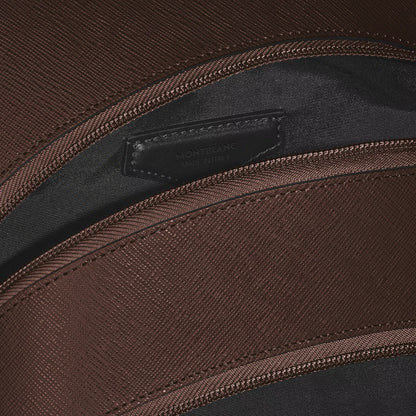 Zaino Modello Medio con 3 Compartimenti in Pelle Sartorial
