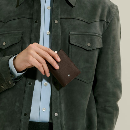 Portafoglio Mini 4 Tasche in Pelle Sartorial