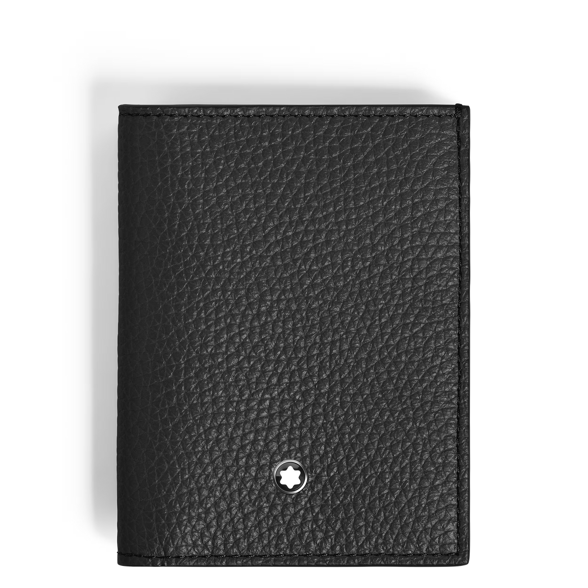 Portafoglio Mini 4 Tasche in Pelle con Grana