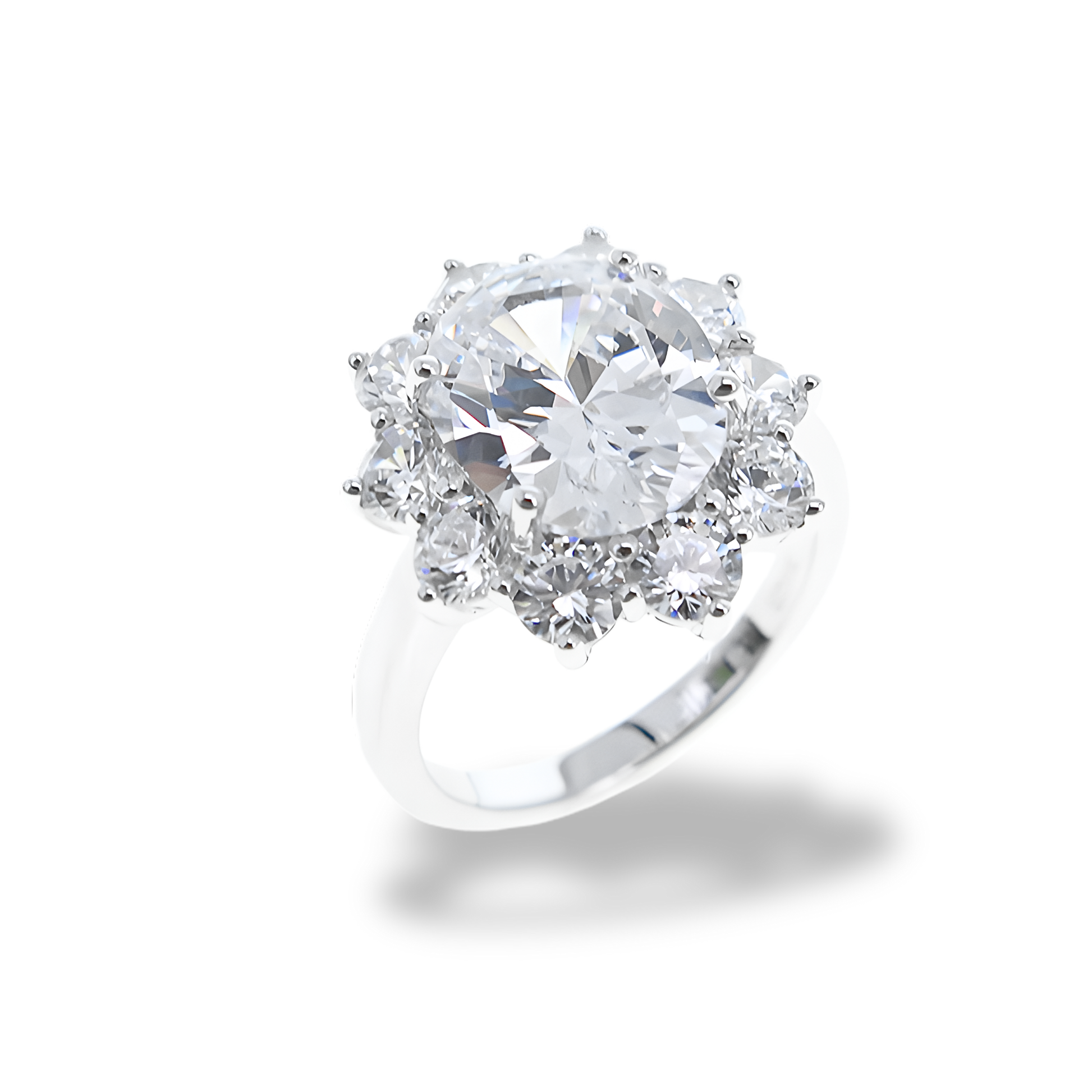 Anello Bianco Diamante AN011BD