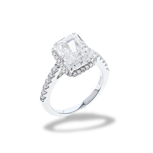 Anello Bianco Diamante