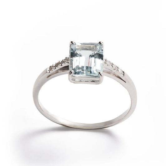 Anello Gioielli Del Sole Acquamarina