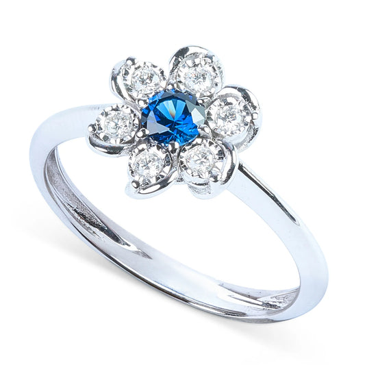Anello Gioielli Del Sole Zaffiro
