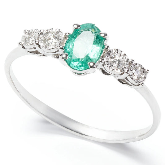 Anello Gioielli Del Sole Smeraldo
