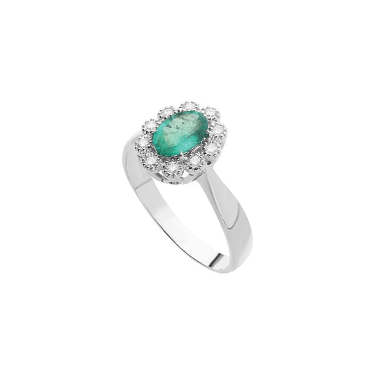 Anello Gioielli Del Sole Smeraldo