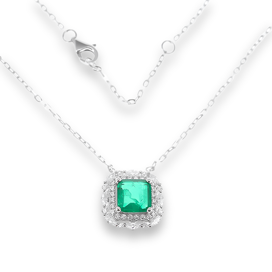 Collana Verde Smeraldo CL010VS