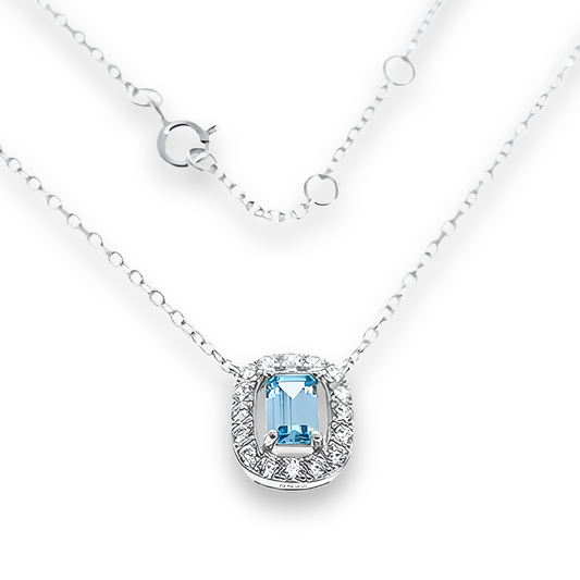 Collana Azzurro Acquamarina