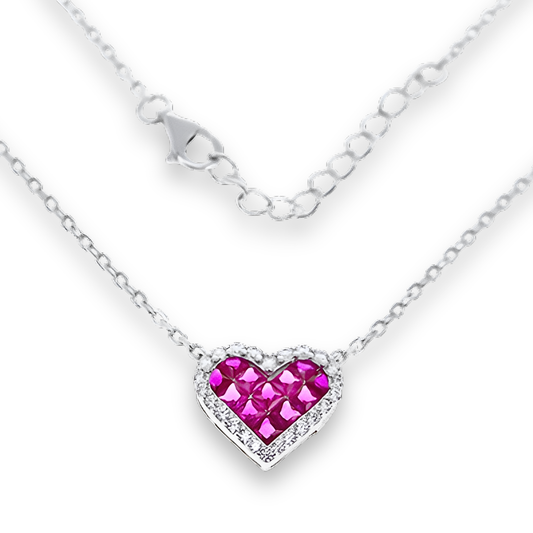 Collana Rosso Rubino