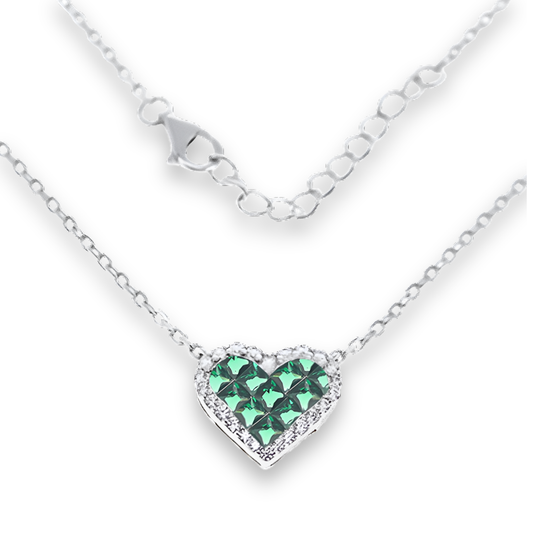 Collana Verde Smeraldo