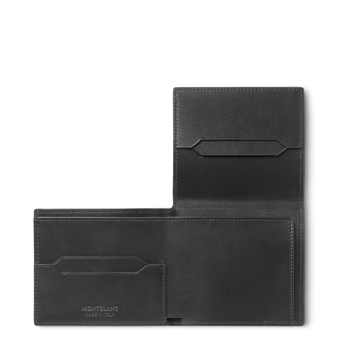 PORTAFOGLIO TRIFOLD SOTTILE 4 TASCHE IN PELLE SOFT