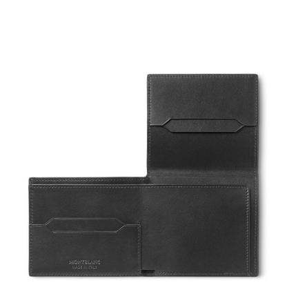 PORTAFOGLIO TRIFOLD SOTTILE 4 TASCHE IN PELLE SOFT