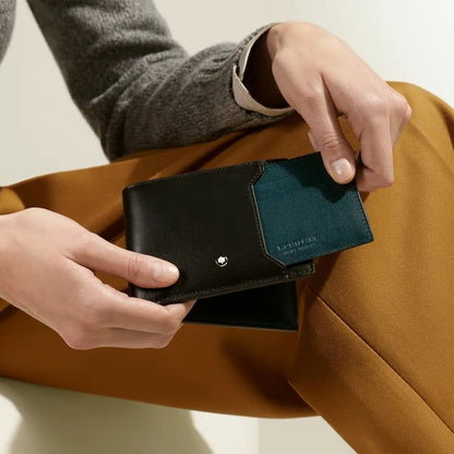 PORTAFOGLIO 6 TASCHE CON PORTACARTE AMOVIBILE SOFT