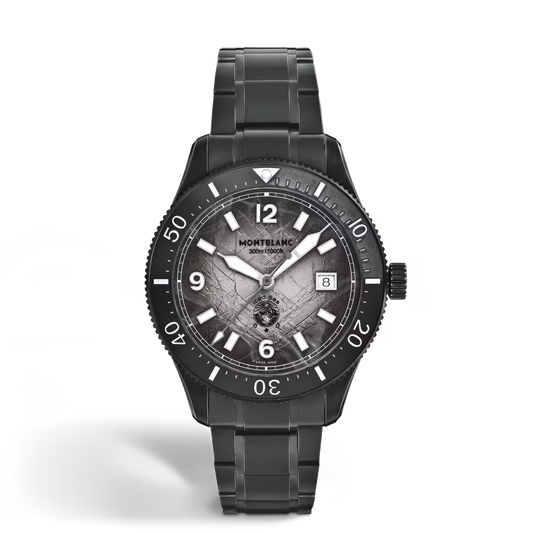 MONTBLANC ICED SEA AUTOMATIC DATE 0 OXYGEN - Gioielleria Antonio Pezzuto 