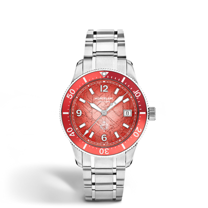 MONTBLANC ICED SEA AUTOMATIC DATE 0 OXYGEN EDIZIONE LIMITATA - 300 ESEMPLARI