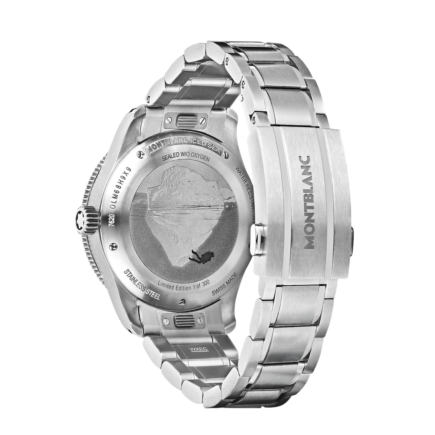 MONTBLANC ICED SEA AUTOMATIC DATE 0 OXYGEN EDIZIONE LIMITATA - 300 ESEMPLARI