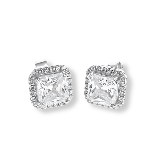 Orecchini Bianco Diamante