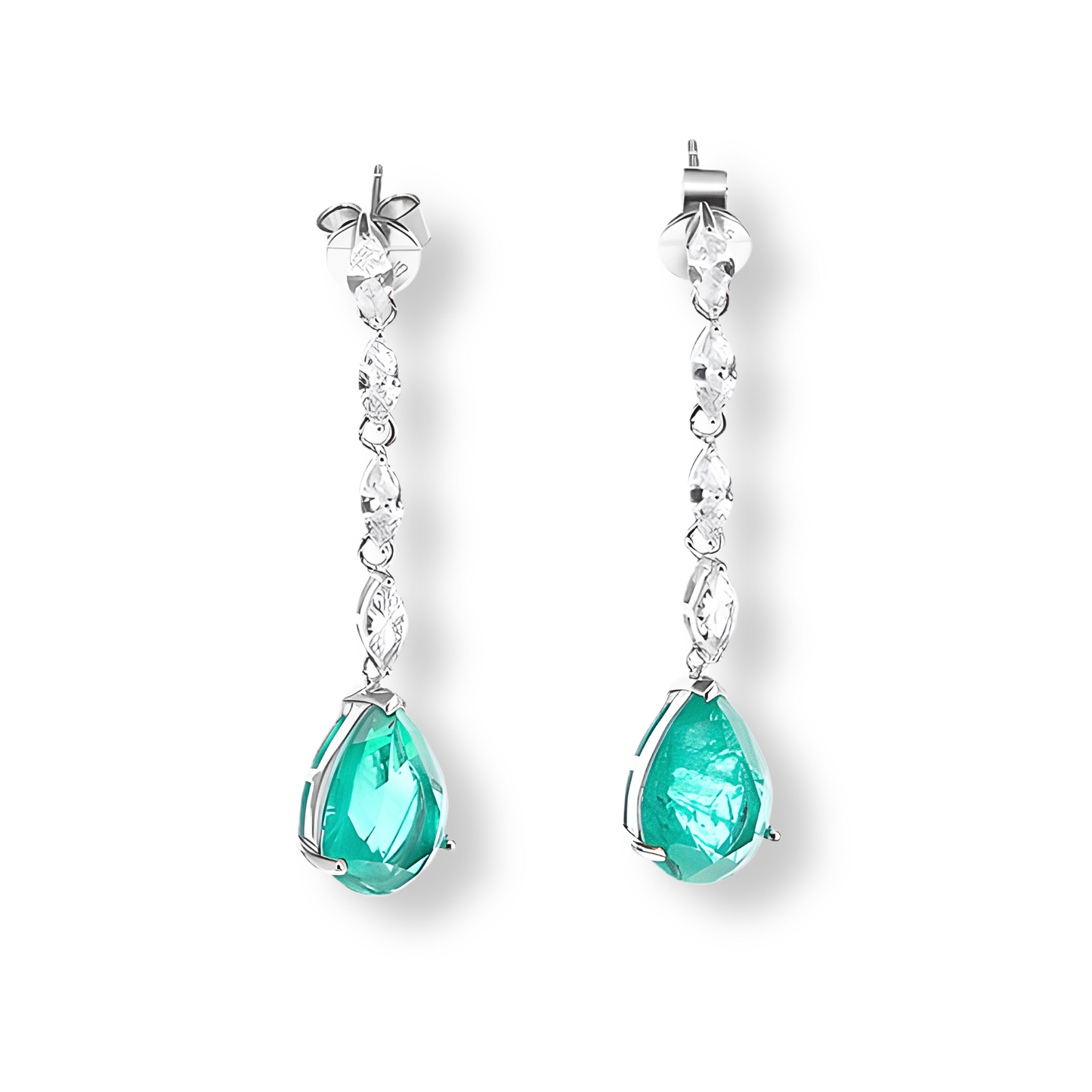 Orecchini Verde Paraiba