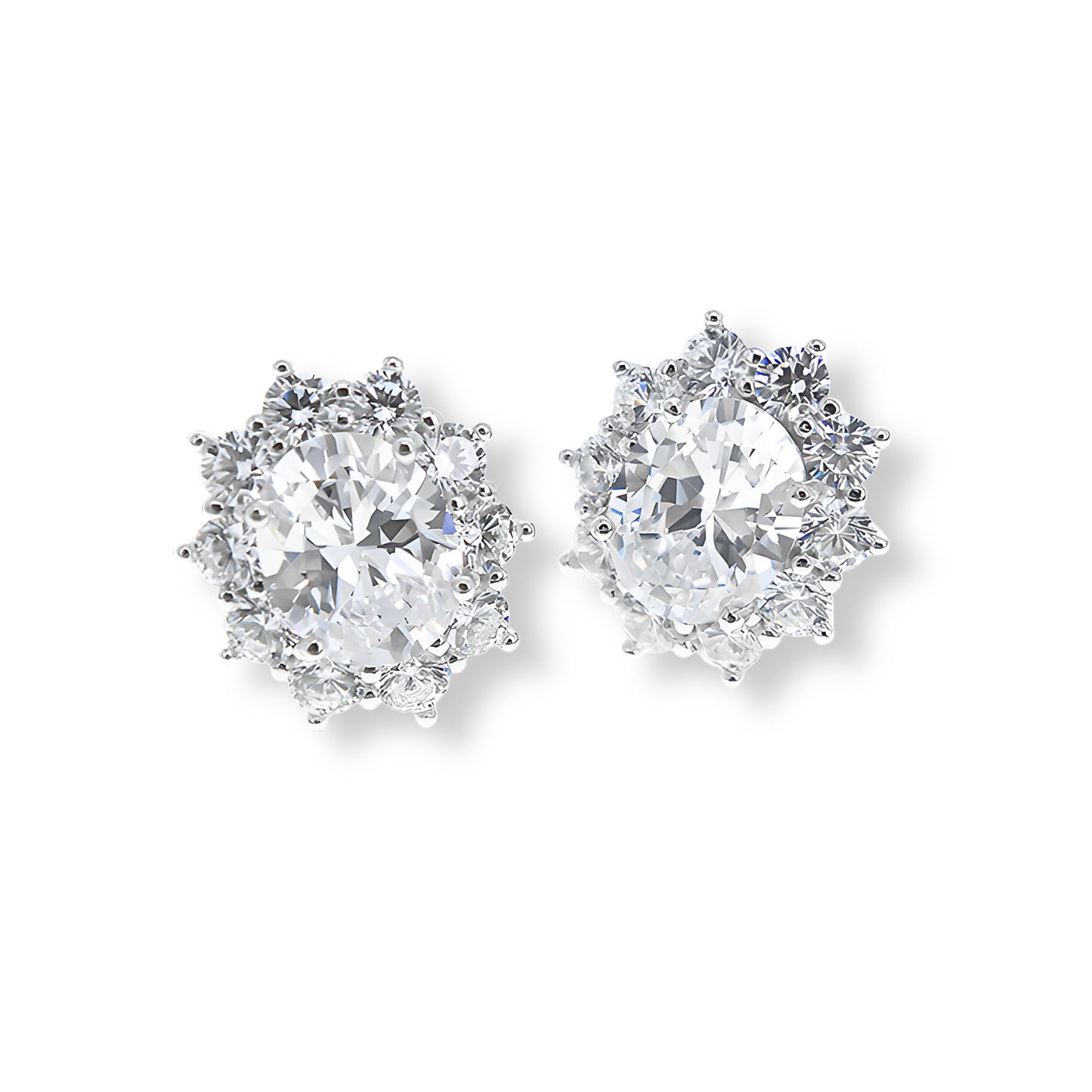 Orecchini Bianco Diamante