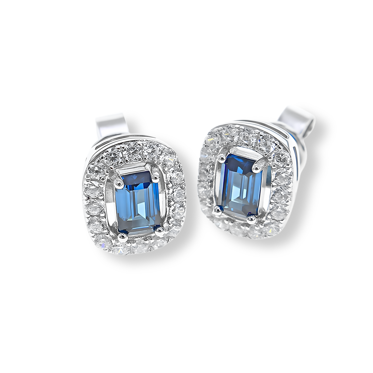 Orecchini Blu Zaffiro