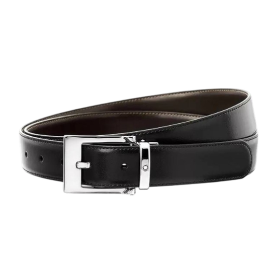 CINTURA REVERSIBILE REGOLABILE IN PELLE