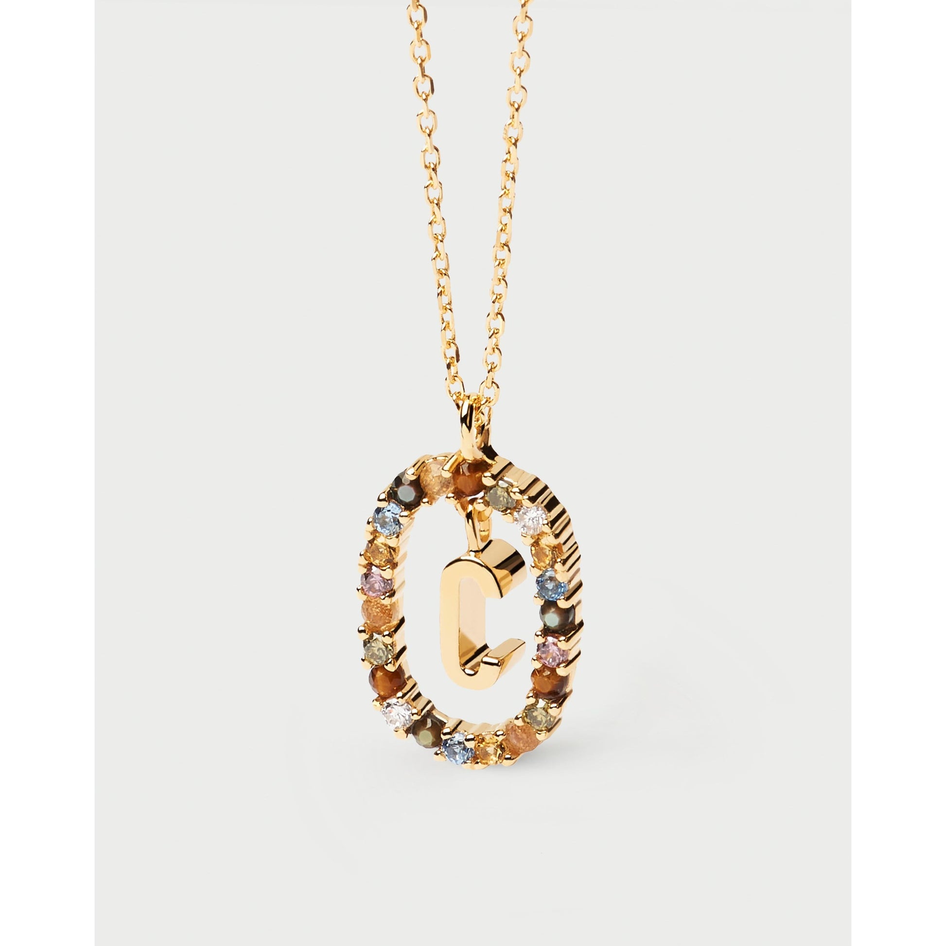 Collana con lettera C PDPaola