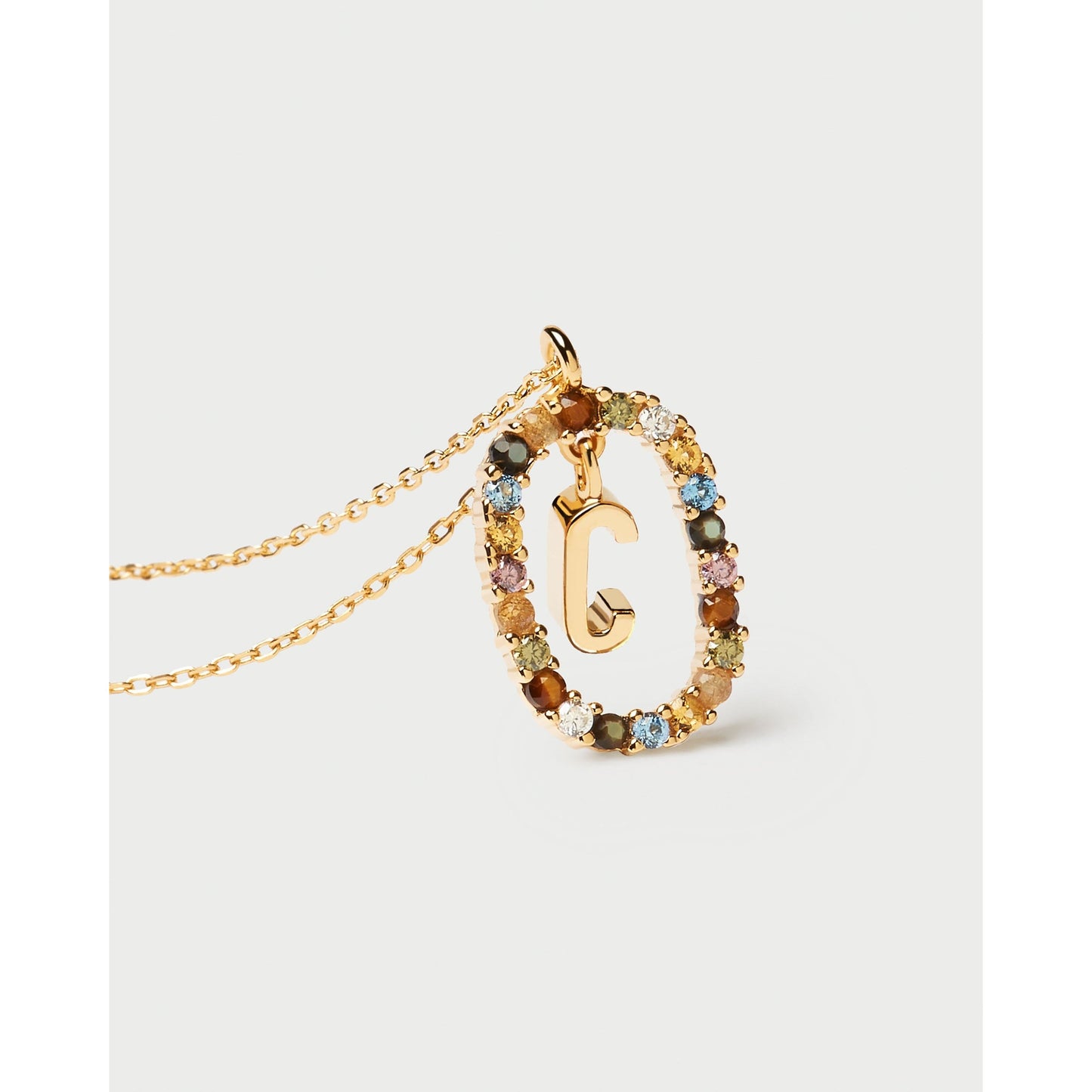 Collana con lettera C - Gioielleria Antonio Pezzuto 