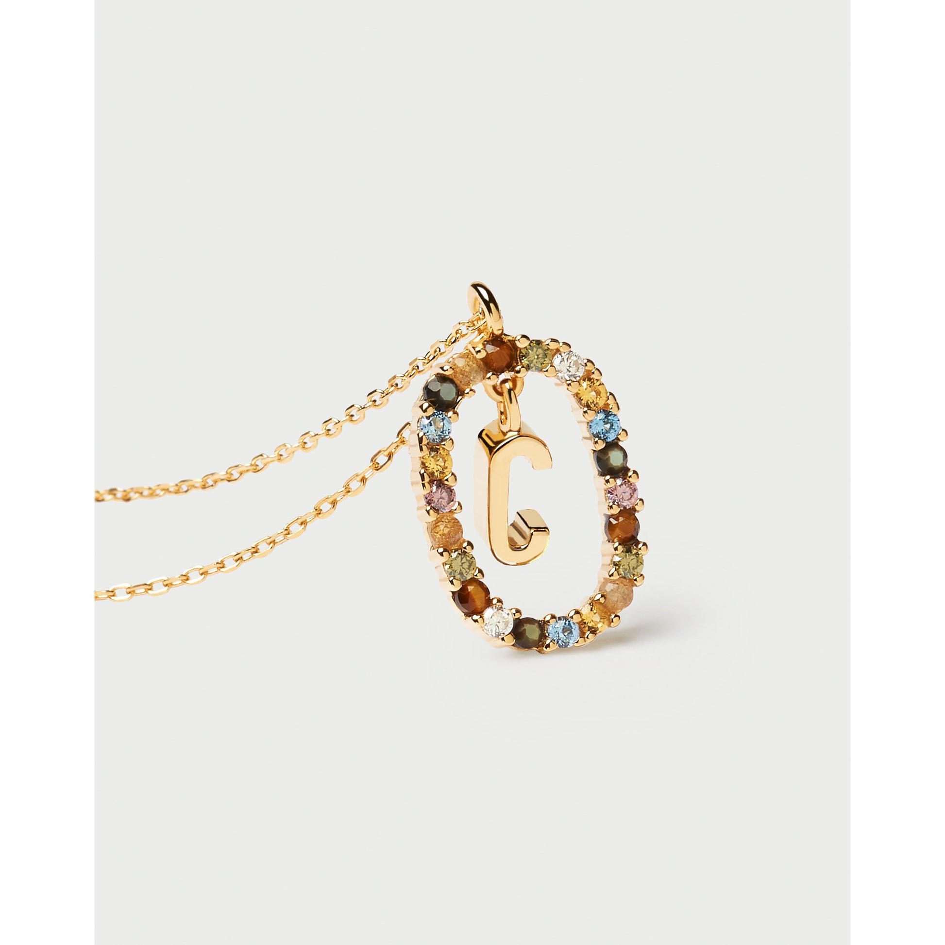 Collana con lettera C - Gioielleria Antonio Pezzuto 