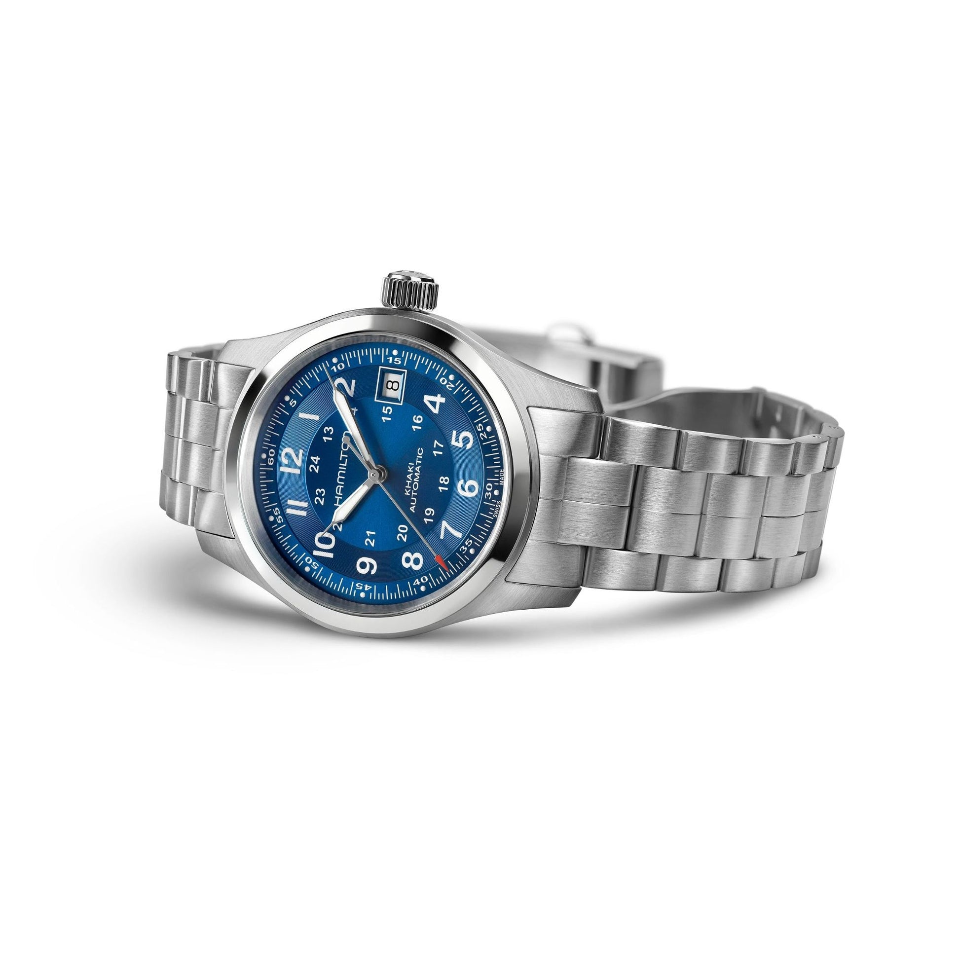 Hamilton Khaki Field Auto 38mm H70455140 - vista arrotolata